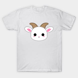 Cute White Goat T-Shirt